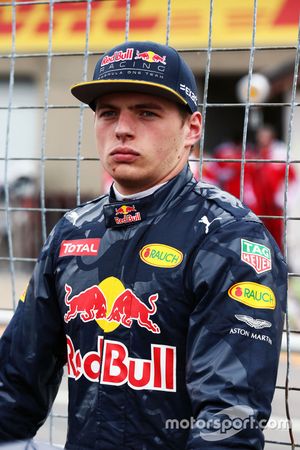 Max Verstappen, Red Bull Racing on the grid