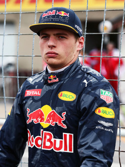 Max Verstappen, Red Bull Racing on the grid