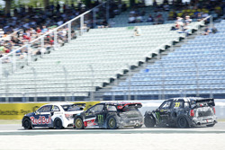 Mattias Ekström, EKS RX; Petter Solberg, Petter Solberg World RX Team; Liam Doran, JRM Racing