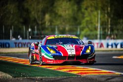 #71 AF Corse Ferrari 488 GTE: Davide Rigon, Sam Bird