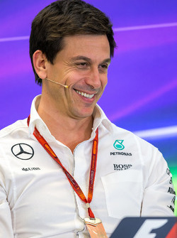 Toto Wolff, directeur exécutif Mercedes AMG F1 lors de la conférence de presse de la FIA