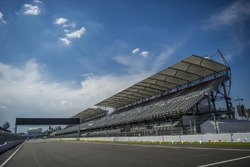Preparazione dell'autodromo Hermanos Rodríguez