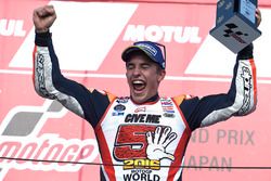 Podium: race winner Marc Marquez, Repsol Honda Team