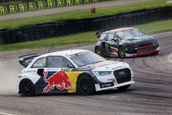 Mattias Ekström, EKS RX Audi S1, et Petter Solberg, PSRX Citroën DS3 RX