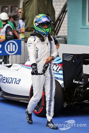 Felipe Massa, Williams dans le parc fermé