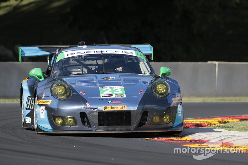 #23 Team Seattle/Alex Job Racing Porsche GT3 R: Mario Farnbacher, Alex Riberas