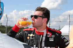 Second place Will Power, Team Penske Chevrolet