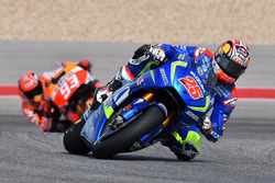Maverick Viñales, Team Suzuki MotoGP und Marc Marquez, Repsol Honda Team