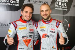 Pole-Position für  #1 Belgian Audi Club Team WRT Audi R8 LMS: Frederic Vervisch, Laurens Vanthoor