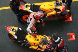 Marc Marquez, Repsol Honda Team en pitlane