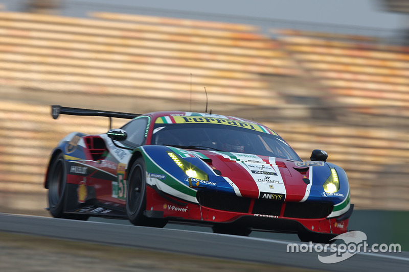 #51 AF Corse Ferrari 488 GTE: Gianmaria Bruni, James Calado