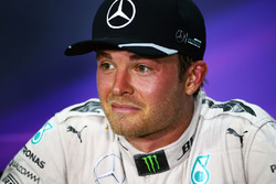 Nico Rosberg, Mercedes AMG F1 in the FIA Press Conference