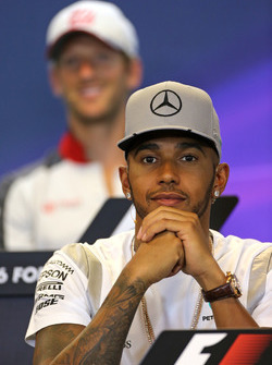 Lewis Hamilton, Mercedes AMG F1 Team at FIA Press Conference