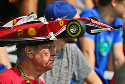 Un tifoso Ferrari