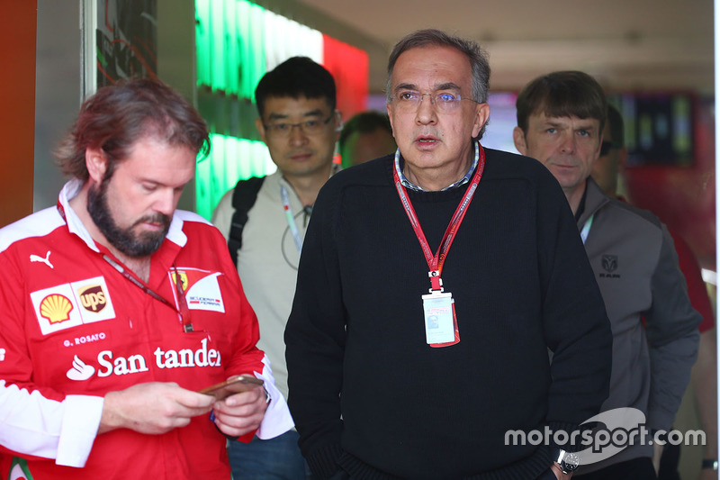 Sergio Marchionne, Ferrari President and CEO of Fiat Chrysler Automobiles