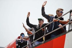 Nico Hulkenberg, Sahara Force India F1 on the drivers parade