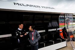 Stoffel Vandoorne and Nicolas Todt