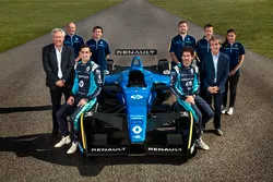 Team Renault e.Dams con Nicolas Prost, Sébastien Buemi e Alain Prost