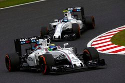 Felipe Massa, Williams FW38, Valtteri Bottas, Williams FW38