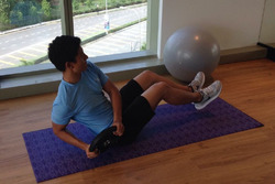 Rio Haryanto, latihan fisik, Sepang, Malaysia