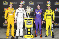 Joe Gibbs Racing Chase drivers: Kyle Busch, Carl Edwards, Denny Hamlin, Matt Kenseth