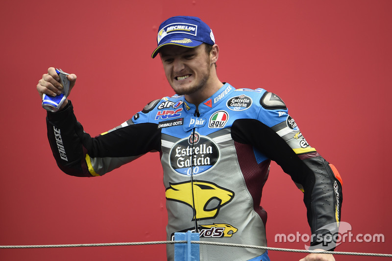 Podio: il vincitore Jack Miller, Marc VDS Racing Honda