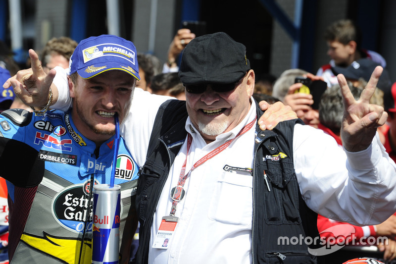 Il vincitore della gara Jack Miller, Marc VDS Racing Honda
