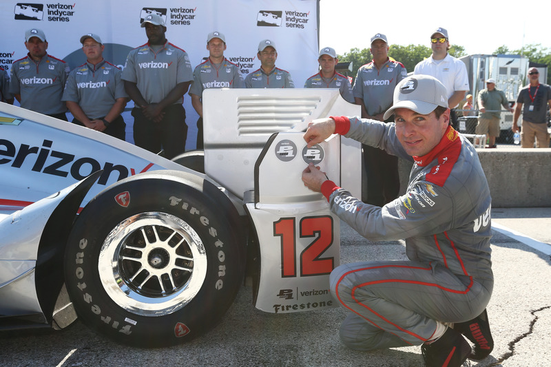 Ganador de la pole Will Power, Team Penske Chevrolet