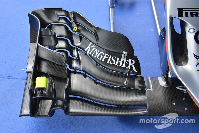 Force India VJM09: Frontflügel