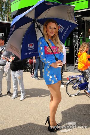 Lovely grid girl