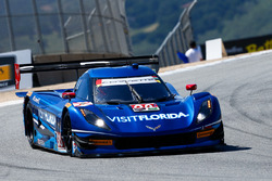 #90 VisitFlorida.com Racing Corvette DP: Marc Goossens, Ryan Dalziel