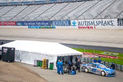 Dale Earnhardt Jr., Hendrick Motorsports Chevrolet goes through inspection