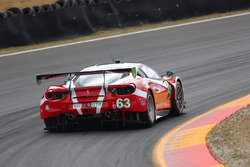 #63 Scuderia Corsa Ferrari 488 GT3: Christina Nielsen, Alessandro Balzan, Jeff Segal