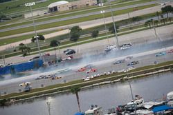 Austin Dillon, Richard Childress Racing Chevrolet, crash