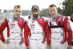 Stéphane Lefebvre, Khalid Al Qassimi, Kris Meeke, Citroën World Rally Team