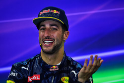 Daniel Ricciardo, Red Bull Racing in the FIA Press Conference