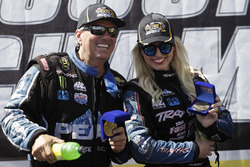 John Force and Courtney Force