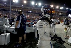 Valtteri Bottas, Williams Martini Racing, on the grid