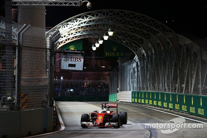 15. GP de Singapur 2016: Sebastian Vettel (5º)