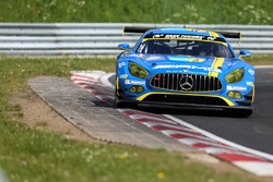 #9 AMG-Team Black Falcon Mercedes AMG GT3: Hubert Haupt, Yelmer Buurman, Maro Engel, Dirk Müller