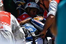 Loris Baz, Avintia Racing after crashing