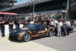 Sam Schmidt piloting the ARROW Chevrolet Corvette