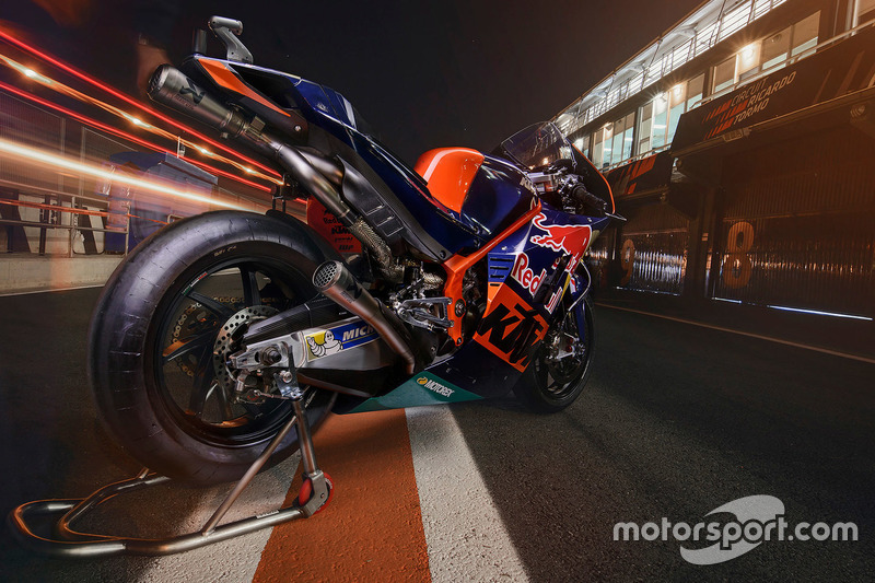 La moto de Mika Kallio, Red Bull KTM Factory Racing