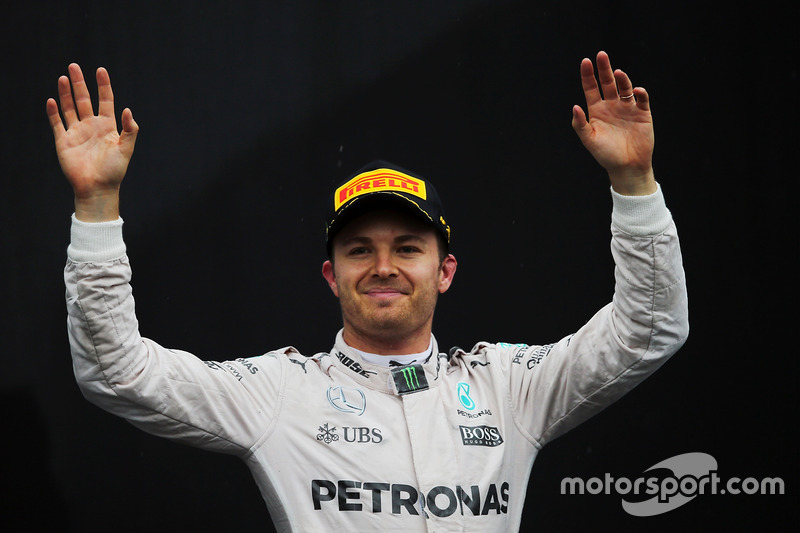 Podium: 2. Nico Rosberg, Mercedes AMG F1