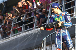 Podium: winnaar Jorge Lorenzo, Yamaha Factory Racing