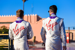 Jose Maria Lopez, DS Virgin Racing and Sam Bird, DS Virgin Racing
