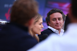 DS Virgirn round table with Jose Maria Lopez, DS Virgin Racing and Alejandro Agag, Formula E CEO