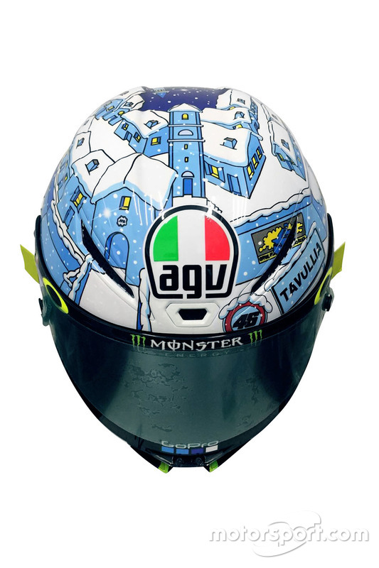 Helm Valentino Rossi, Tes Sepang 2017