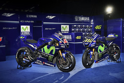 Die neuen Bikes von Maverick Viñales, Yamaha Factory Racing, und Valentino Rossi, Yamaha Factory Rac