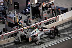 Will Power, Team Penske Chevrolet pitstop